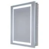 Innoci-usa Recessed LED Medicine Cabinet 20"W X 26"H, Left Hinge 2 Innoci-usa Recessed LED Medicine Cabinet 20"W X 26"H, Left Hinge -Laural Home Shop 28211cef09935392 6313 w800 h800 b1 p0