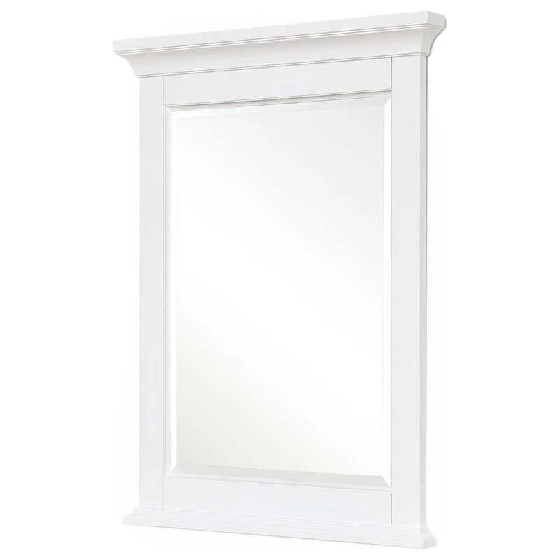 Kitchen Bath Collection Newport 24" Wall Mirror, White 5 Kitchen Bath Collection Newport 24" Wall Mirror, White - Image 3