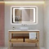 Saint Birch Elvis Frameless LED Lighted Bathroom/Vanity Mirror 1 Saint Birch Elvis Frameless LED Lighted Bathroom/Vanity Mirror -Laural Home Shop 28511ec30115d868 7537 w800 h800 b0 p0