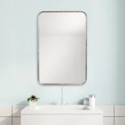 Vhomes Lights Vintage Industrial Pharm 30" X 20" Rectangular Vanity Bathroom Wall Mirror -Laural Home Shop 2861c88903f04865 8142 w800 h800 b0 p0