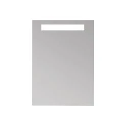 Ronbow Corp. Ronbow 24" Damien Contemporary Metal Frame LED Medicine Cabinet, Satin Aluminum