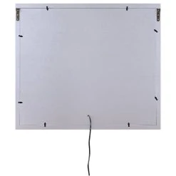 Acme Furniture Wall Decor, Led, Mirrored And Faux Diamonds