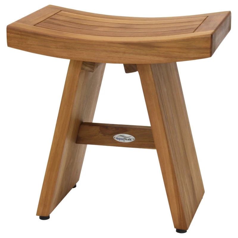 AquaTeak The Original 18" Asia® Teak Shower Bench 14 AquaTeak The Original 18" Asia® Teak Shower Bench - Image 12