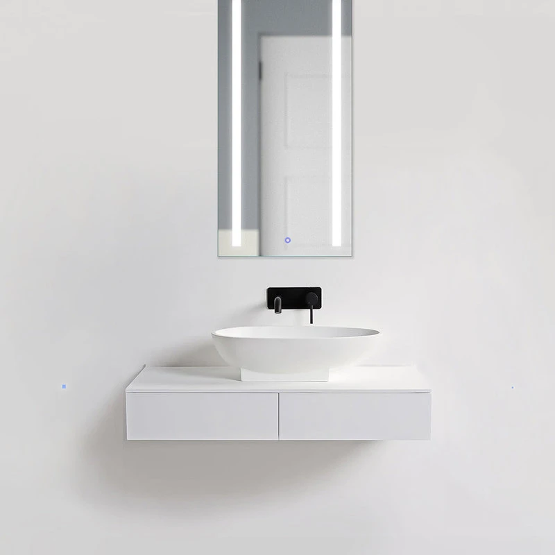 Krugg Reflections 15" X 30" LED Medicine Cabinet With DeFog, Dimmer, 15"x30", Left 6 Krugg Reflections 15" X 30" LED Medicine Cabinet With DeFog, Dimmer, 15"x30", Left - Image 4