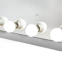 Impressions Vanity Company Starlight Wide Vanity Mirror, Silver -Laural Home Shop 2b118ecb00762e6c 3975 w800 h800 b0 p0