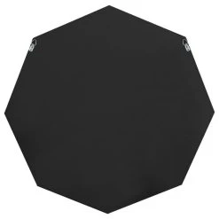 Uniek Rhodes Modern Octagon Mirror, Black 30.75x30.75 -Laural Home Shop 2b11cacf0fb40eac 5115 w800 h800 b1 p0