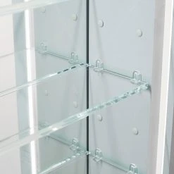 AQUADOM Pacifica Led Lighted Bathroom Medicine Cabinet Left Hinge 20"x26"x5" 12 AQUADOM Pacifica Led Lighted Bathroom Medicine Cabinet Left Hinge 20"x26"x5" -Laural Home Shop 2b3173620c60bfdc 7848 w800 h800 b0 p0