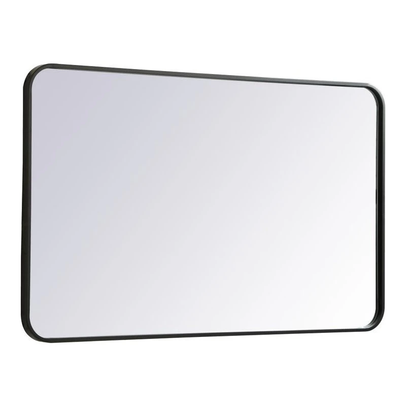 Elegant Decor Evermore Vanity Mirror Black 8 Elegant Decor Evermore Vanity Mirror Black - Image 6