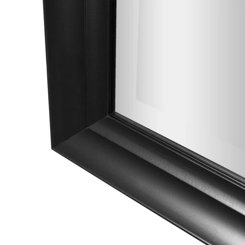 Head West, Inc. Head West Black Framed Rectangle Decorative Beveled Edge Wall Mirror - 26" X 32" 5 Head West, Inc. Head West Black Framed Rectangle Decorative Beveled Edge Wall Mirror - 26" X 32" - Image 3