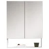 Fine Fixtures Greenpoint Mirrored Medicine Cabinet, White, 24" 2 Fine Fixtures Greenpoint Mirrored Medicine Cabinet, White, 24" -Laural Home Shop 2c61770800d227d8 5778 w800 h800 b1 p0