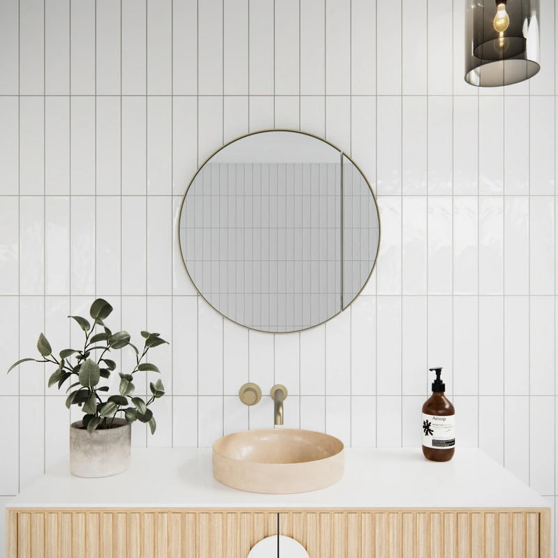 Glass Warehouse Medicine Cabinets, Satin Brass 3 Glass Warehouse Medicine Cabinets, Satin Brass