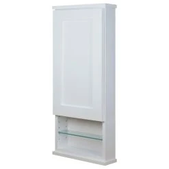 Timber Tree Cabinets 36" Orpheus On The Wall Cabinet With 12" Open Shelf 3.5" Deep -Laural Home Shop 2d31882703231e03 0617 w800 h800 b1 p0