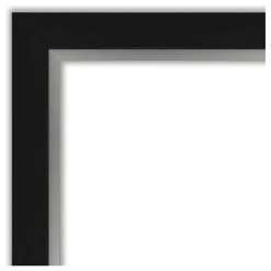 Amanti Art Eva Black Silver Beveled Bathroom Wall Mirror - 33.5 X 27.5 In. 11 Amanti Art Eva Black Silver Beveled Bathroom Wall Mirror - 33.5 X 27.5 In. -Laural Home Shop 2e111d4a0d1d1a5c 5263 w800 h800 b1 p0