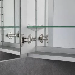 Alfi Trade Inc ALFI Brand 26" X 30" Double Door LED Light Bluetooth Medicine Cabinet -Laural Home Shop 2e711143012d3da6 1476 w800 h800 b0 p0