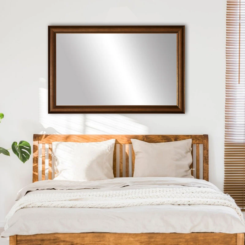 FrameMyMirror Oxfordshire Framed Wall Mirror, Bronze, 28" X 36" 12 FrameMyMirror Oxfordshire Framed Wall Mirror, Bronze, 28" X 36" - Image 10