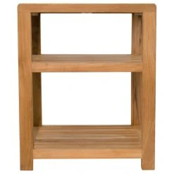 Nordic Style Natural Teak Spa/Bathroom Storage Bench – 14″ -Laural Home Shop 2f212bb600fb1dbe 4288 w800 h800 b1 p0