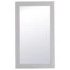 Elegant Furniture & Lighting 18" Contemporary Grey-Light Vanity Mirror