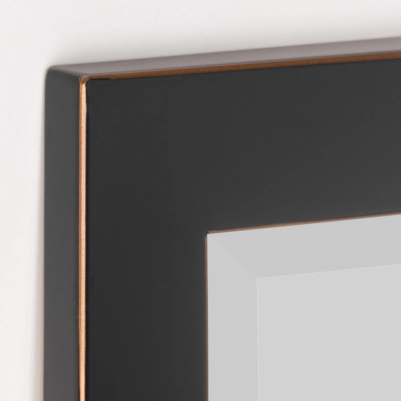 Headwest Inc Classic Oil Rubbed Bronze Metal Frame Mirror, 30" X 40" 3 Headwest Inc Classic Oil Rubbed Bronze Metal Frame Mirror, 30" X 40"