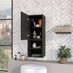 FM FURNITURE Praia Medicine Cabinet Black Wengue Engineered Wood -Laural Home Shop 3171491f03c3a043 2606 w800 h800 b0 p0