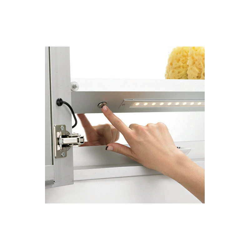 Afina Corporation Illume LED Backlit Medicine Cabinet, Hinge: Left 7 Afina Corporation Illume LED Backlit Medicine Cabinet, Hinge: Left - Image 5