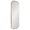 Uniek Rhodes Octagon Framed Wall Mirror, Gold 16x48 1 Uniek Rhodes Octagon Framed Wall Mirror, Gold 16x48 -Laural Home Shop 323104c90fb40ef0 5113 w800 h800 b1 p0