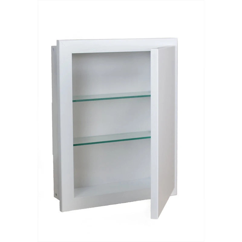 Timber Tree Cabinets Tyndall On The Wall White Cabinet 27.5h X 15.5w X 3.5d 5 Timber Tree Cabinets Tyndall On The Wall White Cabinet 27.5h X 15.5w X 3.5d - Image 3