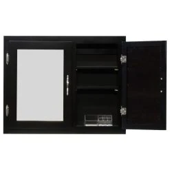 Lux Home Bi-view Double Door Wood Surface Or Recessed Medicine Cabinet -Laural Home Shop 32f1431000a43c1b 9551 w800 h800 b1 p0