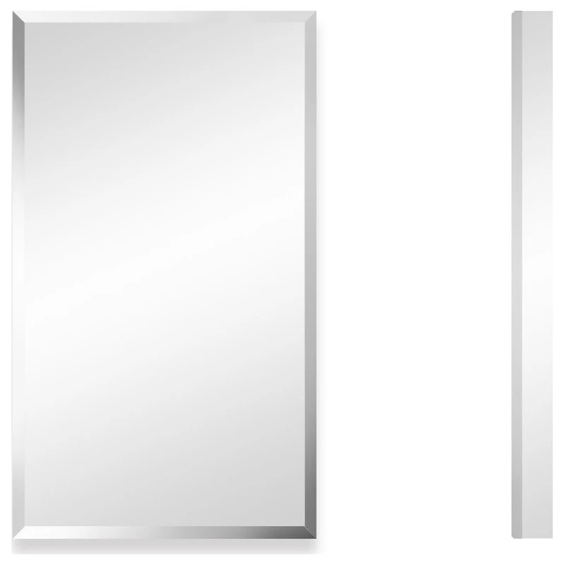 Modland Aurora Recessed Or Surface Mount Frameless Aluminum Medicine Cabinet,15x26Inch 5 Modland Aurora Recessed Or Surface Mount Frameless Aluminum Medicine Cabinet,15x26Inch - Image 3