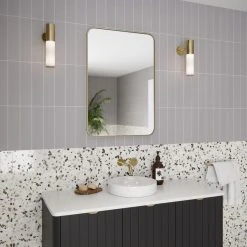 Glass Warehouse Medicine Cabinets, Satin Brass -Laural Home Shop 3371a4c40320b089 0331 w800 h800 b0 p0