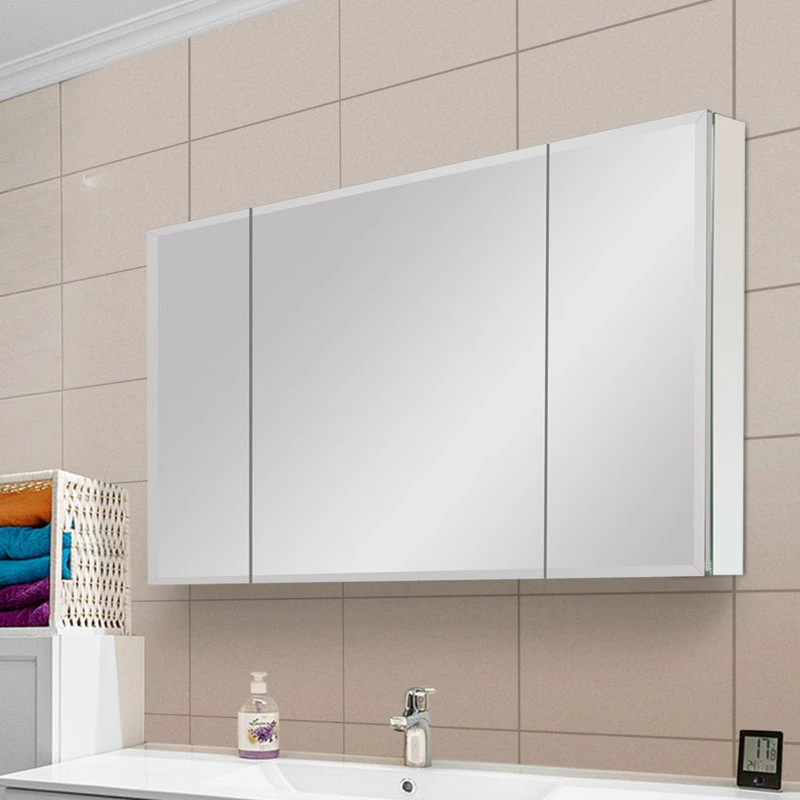 Aosmay 36-in W Bathroom Medicine Cabinet Aluminum Makeup Mirror 4 Aosmay 36-in W Bathroom Medicine Cabinet Aluminum Makeup Mirror - Image 2