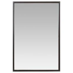 Aspire Home Accents, Inc. Bali Modern Rectangle Wall Mirror, Gray, 30" -Laural Home Shop 357197aa0e6b7c28 9290 w800 h800 b1 p0