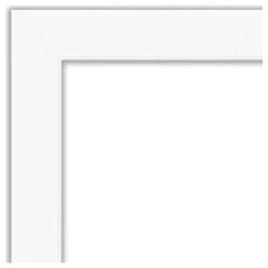 Amanti Art Cabinet White Non-Beveled Bathroom Wall Mirror - 23.5 X 29.5 In. -Laural Home Shop 35d12af802bddc84 6189 w800 h800 b1 p0