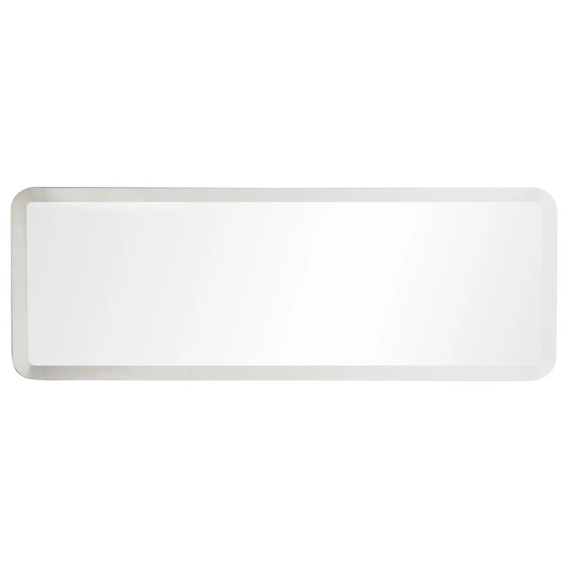 Decor Wonderland Shelly Long Frameless Mirror 39.5"x13.75" Wall Mirror 3 Decor Wonderland Shelly Long Frameless Mirror 39.5"x13.75" Wall Mirror