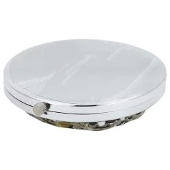 GlassOfVenice Murano Glass Millefiori Folding Compact Mirror - Black Gold -Laural Home Shop 36310fb80751c921 4689 w800 h800 b1 p0