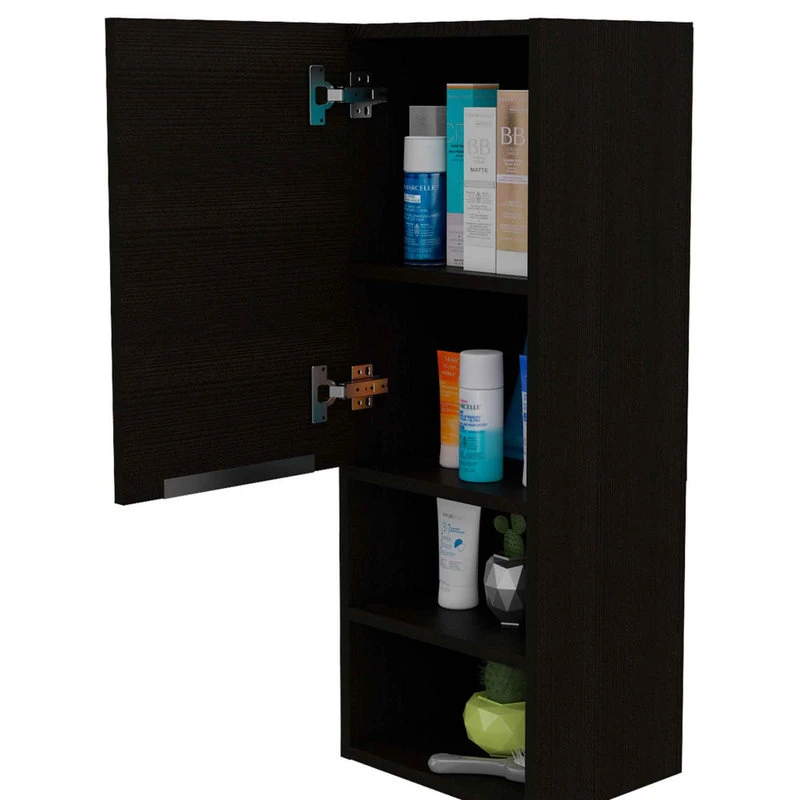 FM FURNITURE Milwaukee Medicine Cabinet, Black Wengue 4 FM FURNITURE Milwaukee Medicine Cabinet, Black Wengue - Image 2