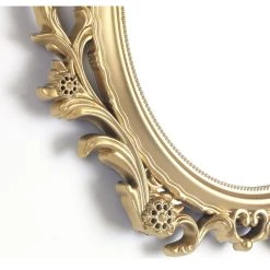 Mirrorize Canada 24"x20" Oval Gold Wall Mirror 18 Mirrorize Canada 24"x20" Oval Gold Wall Mirror -Laural Home Shop 3691c13c03d3dd03 3184 w800 h800 b1 p0