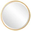 Delacora HE-71002 Brando 24" Circular Flat Wood Framed - Glossy Black -Laural Home Shop 36c1625a0f9ead7e 9155 w800 h800 b1 p0