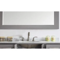 Eviva LLC Eviva Aberdeen 60" Gray Framed Bathroom Mirror 7 Eviva LLC Eviva Aberdeen 60" Gray Framed Bathroom Mirror -Laural Home Shop 36e1b5610be93ead 4912 w800 h800 b0 p0