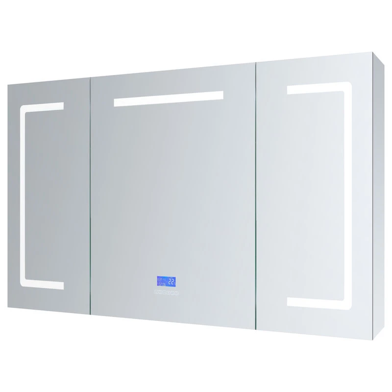 Lexora Lesina LED Medicine Cabinet, Defogger, 48" 4 Lexora Lesina LED Medicine Cabinet, Defogger, 48" - Image 2