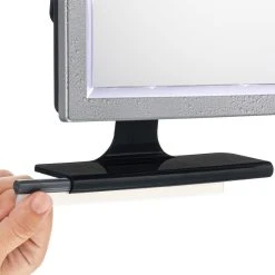 ToiletTree Products Deluxe LED Fogless Shower Mirror With Squeegee -Laural Home Shop 3831945f011152d7 6306 w800 h800 b0 p0