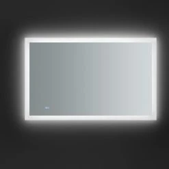 Fresca Angelo Bathroom Mirror With Halo Style LED Lighting And Defogger, 48"x30" -Laural Home Shop 386129d50f08f606 7970 w800 h800 b0 p0