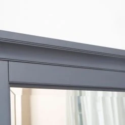 Kitchen Bath Collection Newport 24" Wall Mirror, Marine Gray -Laural Home Shop 38d174600b439cd6 1669 w800 h800 b0 p0