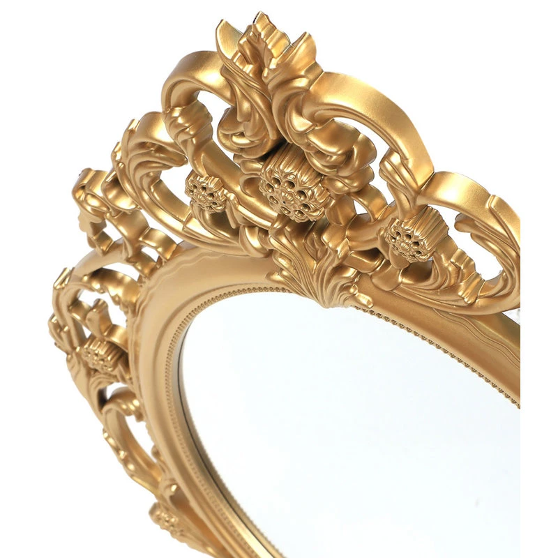 Mirrorize Canada 24"x20" Oval Gold Wall Mirror 9 Mirrorize Canada 24"x20" Oval Gold Wall Mirror - Image 7