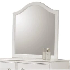 Coaster Home Furnishings Coaster Mirror In White Finish 400564 -Laural Home Shop 3a81b36f02f2cb79 6409 w800 h800 b0 p0