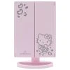 Impressions Vanity Company Hello Kitty Trifold LED Tri-Tone Makeup Mirror With Magnification, Pink