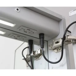 AUADOM AQUADOM Signature Royale LED Medicine Cabinet Defogger 72''x36"x5" -Laural Home Shop 3ac127620d6d7dee 0094 w800 h800 b0 p0