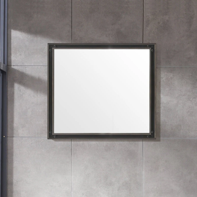 Dowell K&B Supplies Rey 36" Mirror - Smoky Oak 4 Dowell K&B Supplies Rey 36" Mirror - Smoky Oak - Image 2