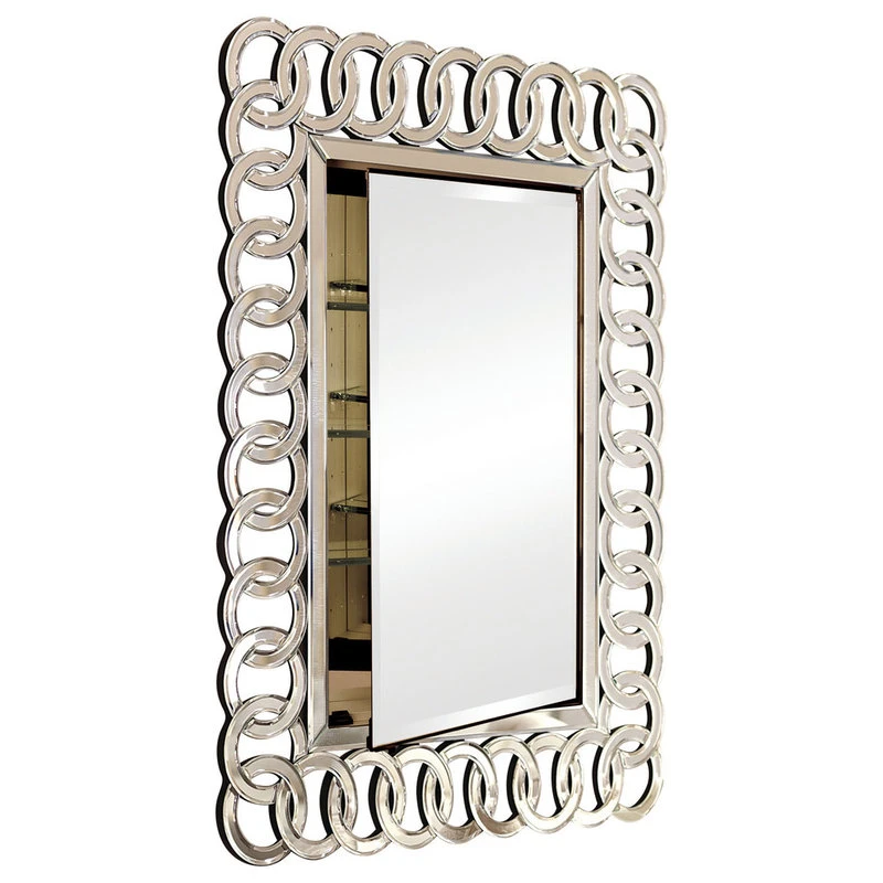 Afina Corporation Radiance Greek Key And Circles Medicine Cabinet, Circles 4 Afina Corporation Radiance Greek Key And Circles Medicine Cabinet, Circles - Image 2