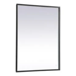 Elegant Furniture & Lighting Modern Black Led Mirror -Laural Home Shop 3b6104f502834b3b 7544 w800 h800 b1 p0