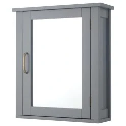 Versanora Wooden Bathroom Medicine Cabinet & Mirror